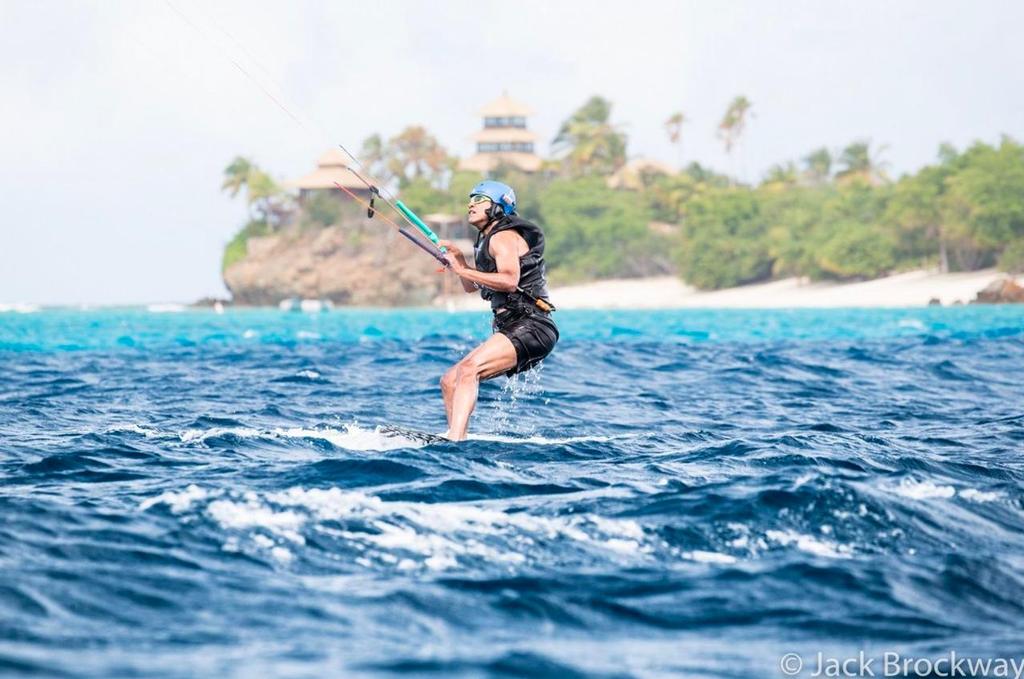 President Barack Obama - Kite-Foil Challenge, BVI, January 2017 © Jack Brockway